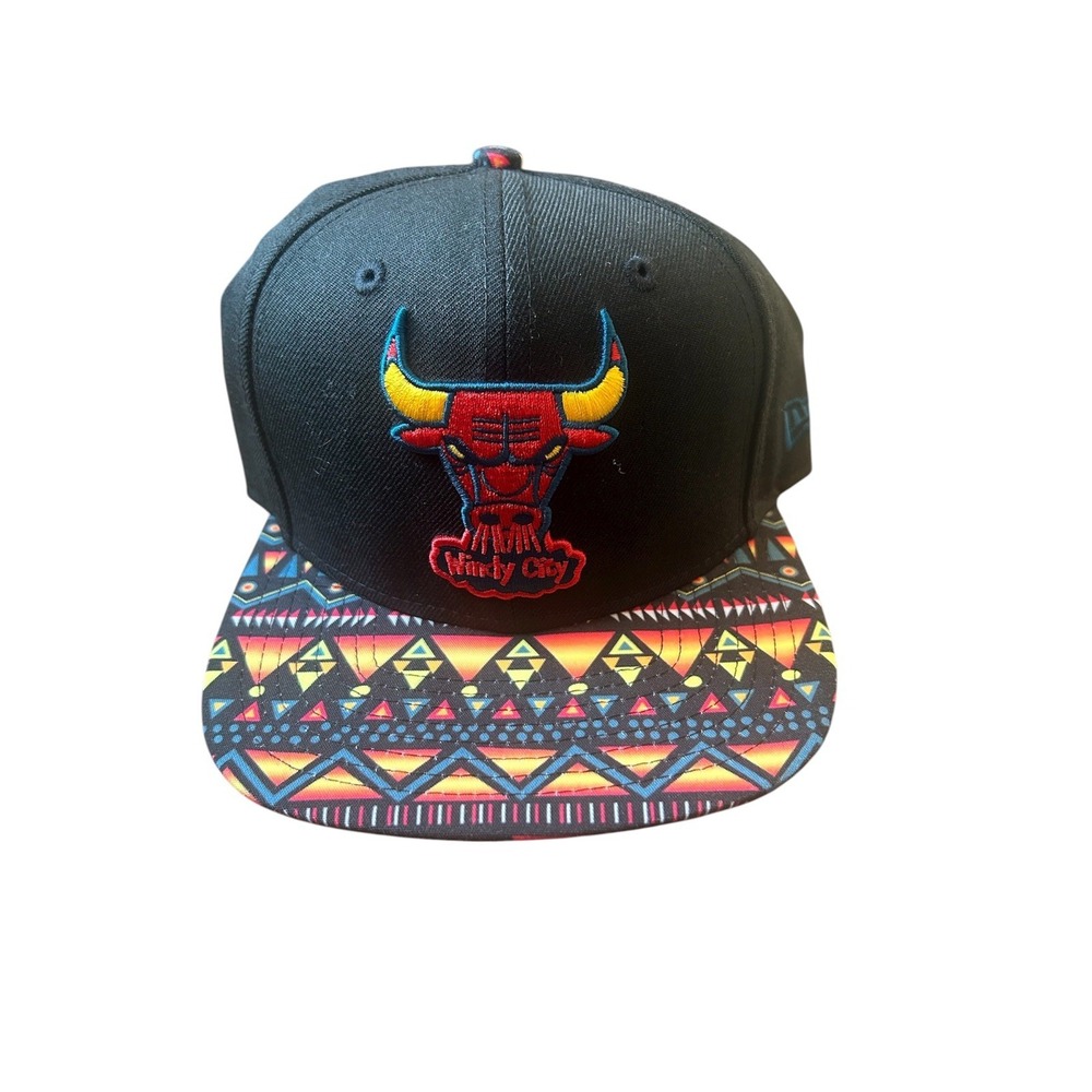 Chicago‎ Bulls New Era 9Fifty Hardwood Classics Snapback Hat Cap Windy City